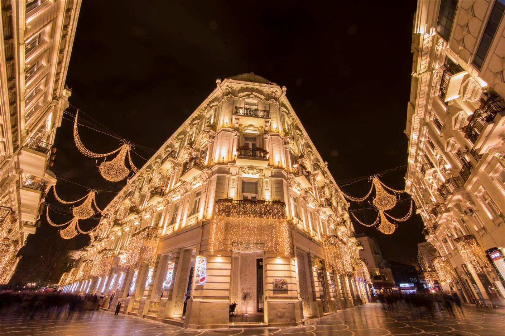 Caspian Ulduz Hotel Bakú Exterior foto