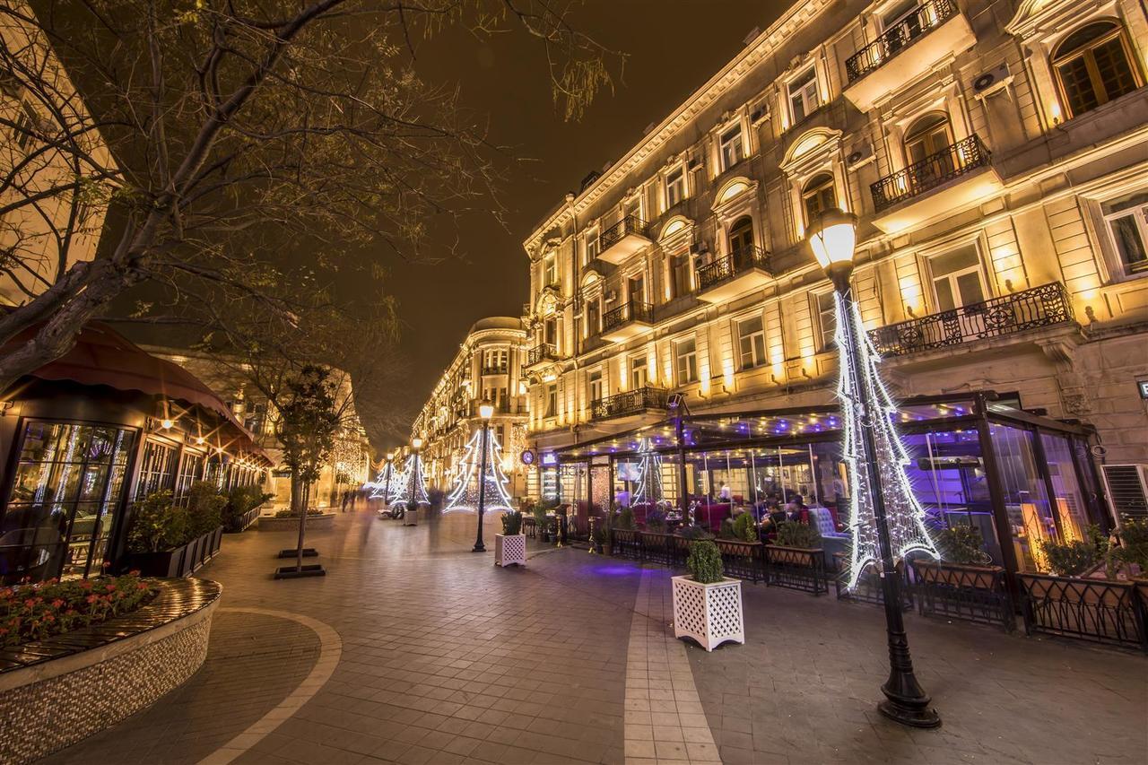 Caspian Ulduz Hotel Bakú Exterior foto